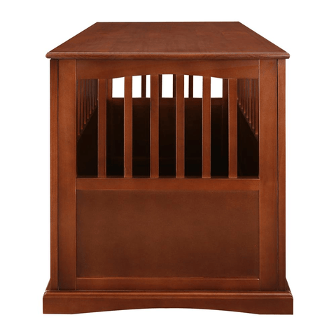 Pet Crate End Table - Walnut